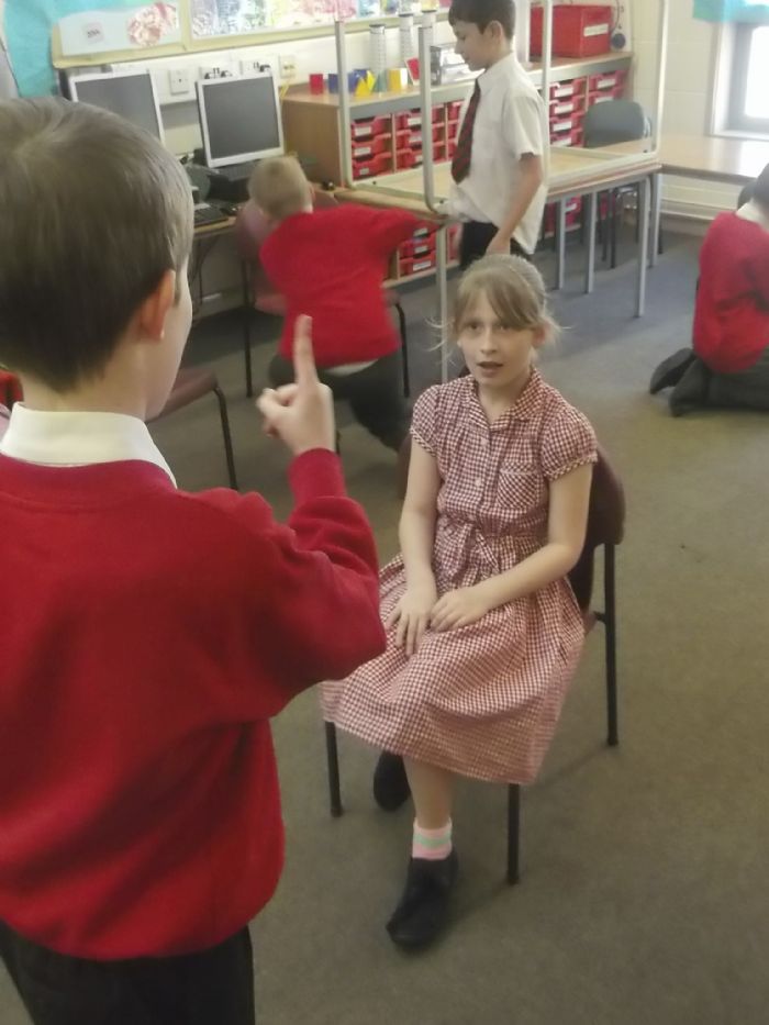 pupil's freeze frame