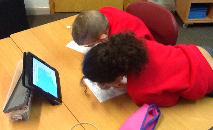 iPad work in Geography